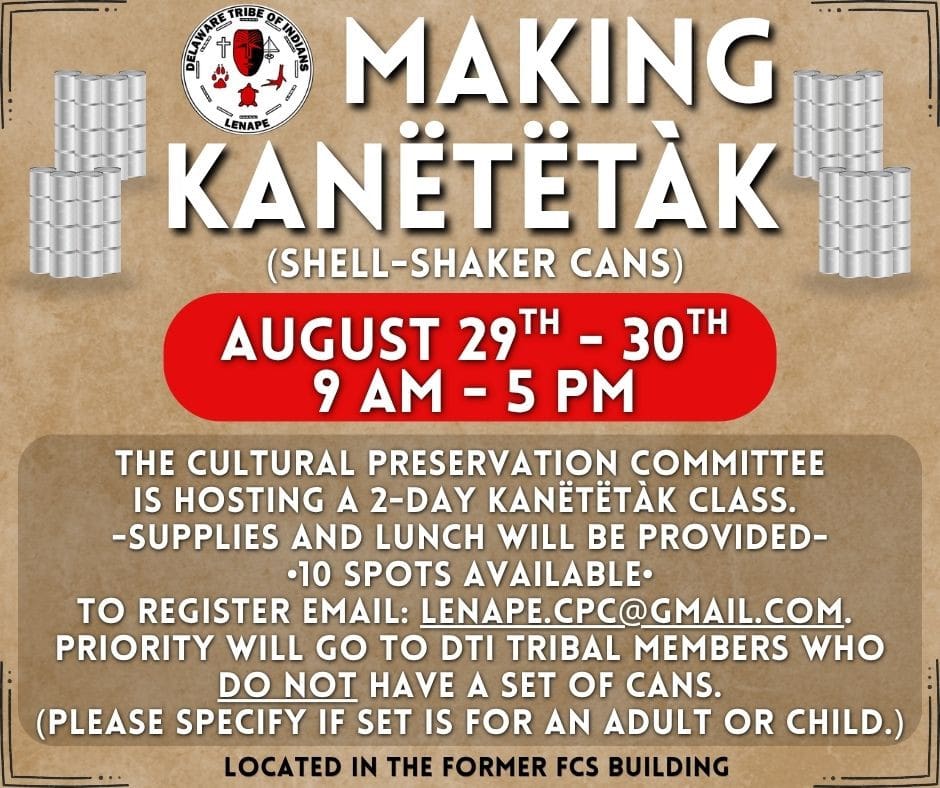 Making Kanëtëtàk (Shell-Shaker Cans)